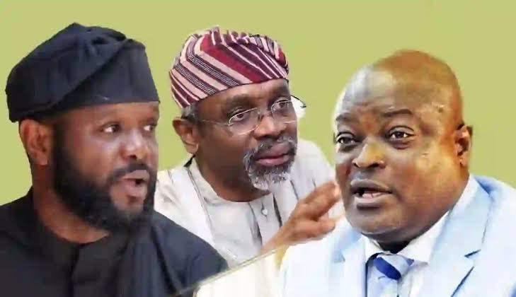 Seyi Tinubu, Femi Gbajabiamila, Mudashiru Obasa